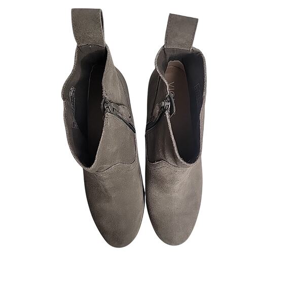 Vionic Water Resistant Suede Ankle Boots - Vera Gray Women's US 8 - Picture 5 of 9
